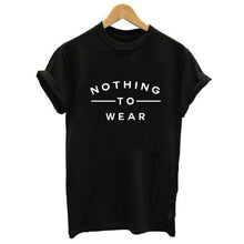 Load image into Gallery viewer, Vestido t-shirt Korean version solid color white style wild cute letter shirt printing series polyester short-sleeved dress coat